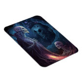 Magnet Flexible Un squelette mort crée l'art de l'horreur (Côté Droit)