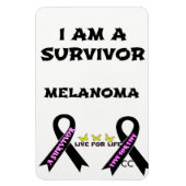 Magnet Flexible Un survivant (Vertical)