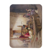 Magnet Flexible Un tisserand à Esna, l'une des 24 illustrations pr (Vertical)