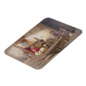 Magnet Flexible Un tisserand à Esna, l'une des 24 illustrations pr (Côté Gauche)