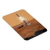 Magnet Flexible Un Véhicule Ascent Quittant Mars. 2 (Côté Droit)