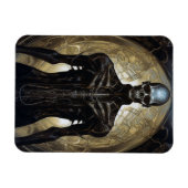 Magnet Flexible Undead Cyborg Sci-Fi Horror Art (Horizontal)