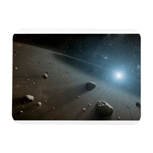 Magnet Flexible Une Ceinture Astéroïde Autour De L'Étoile Lumineus (Horizontal)