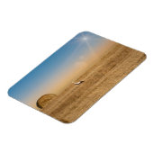 Magnet Flexible Une cigogne blanche  (Côté Gauche)