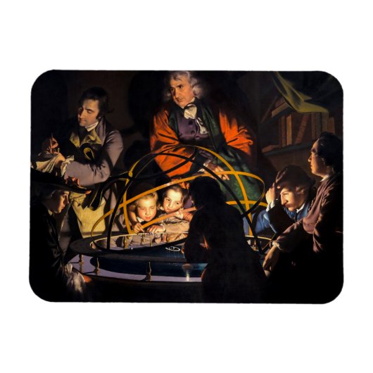 Magnet Flexible Une conférence de philosophe sur le système solair (Horizontal)