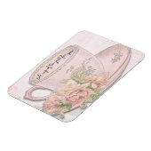 Magnet Flexible Une coupe de thé pour la fête des mères rose rien  (Côté Gauche)