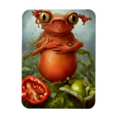 Magnet Flexible Une créature dans la salade (Vertical)