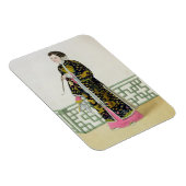 Magnet Flexible Une dame de distinction dans son habitude de cérém (Côté Droit)