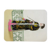 Magnet Flexible Une dame de distinction dans son habitude de cérém (Horizontal)