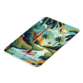 Magnet Flexible Une étoile d'avis de voyage Poster de la course Ju (Côté Gauche)