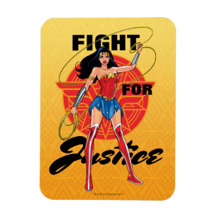 Magnet Flexible Une Femme Avec Lasso - Lutte Pour La Justice