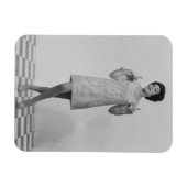 Magnet Flexible Une femme en train de (Horizontal)