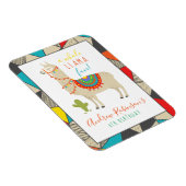 Magnet Flexible Une Fête d'Anniversaire Animale Llama Amusante (Côté Droit)
