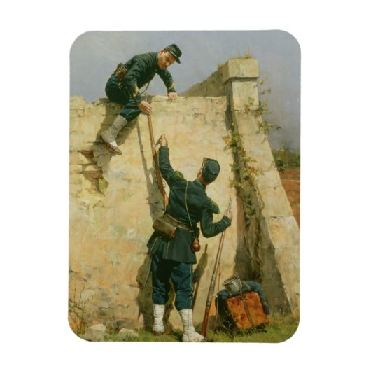 Magnet Flexible Une fuite rapide (huile sur panneau) (Vertical)