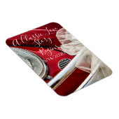 Magnet Flexible Une histoire classique d'amour de voiture sauver l (Côté Droit)