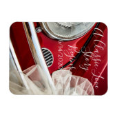 Magnet Flexible Une histoire classique d'amour de voiture sauver l (Horizontal)