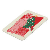 Magnet Flexible Une histoire de Noël | Lapin De Pâques Dérangé (Côté Gauche)