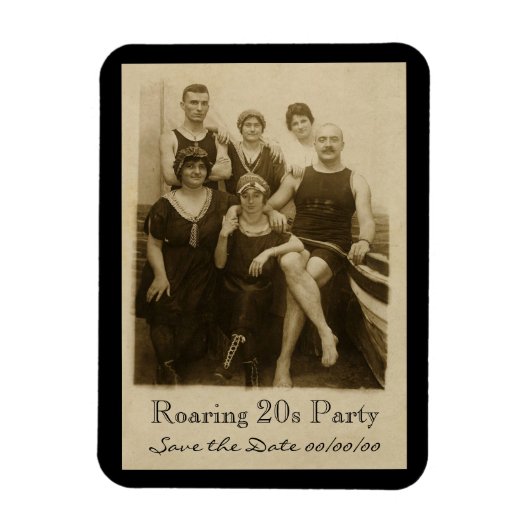 Magnet Flexible Une journée à la plage (Vertical)