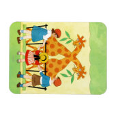 Magnet Flexible Une Journée Au Zoo (Horizontal)