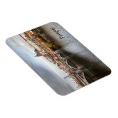 Magnet Flexible Une journée orageuse à Prague photo souvenir (Côté Droit)