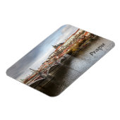 Magnet Flexible Une journée orageuse à Prague photo souvenir (Côté Gauche)