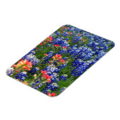 Magnet Flexible Une mer de bleuets et de pinceaux indiens (Côté Gauche)