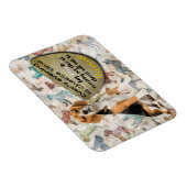 Magnet Flexible Une pensée hilarante de votre Beagle (Côté Droit)