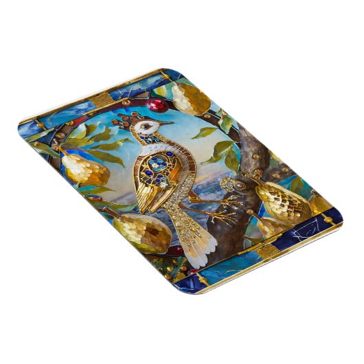 Magnet Flexible Une perdrix dans un arbre à poires (Côté Droit)