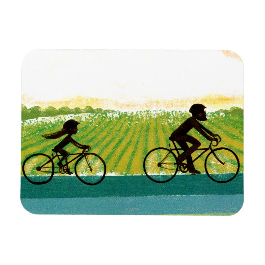 Magnet Flexible Une Promenade L'Après-Midi (Horizontal)