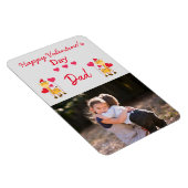 Magnet Flexible Une Saint-Valentin pour papa Photo (Côté Droit)