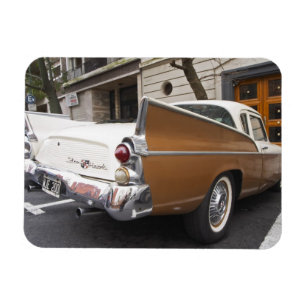 Magnet Flexible Une voiture classique Studebaker Silver Hawk garée
