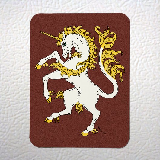 Magnet Flexible Unicorn Rampant
