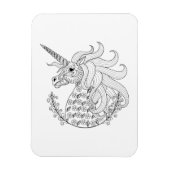 Magnet Flexible Unicorne inspirée (Vertical)