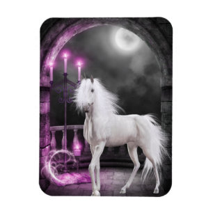 Magnet Flexible Unicorne magique rose