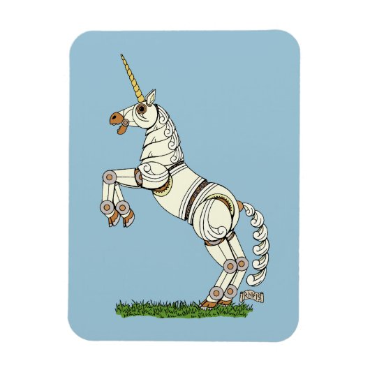 Magnet Flexible Unicorne mécanique (Vertical)
