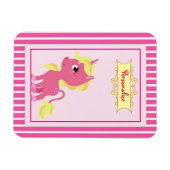 Magnet Flexible "Unicorne rose" (Horizontal)