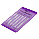 Magnet Flexible Unités de mesure Aimant Flexi Premium couleur soli (Côté Gauche)