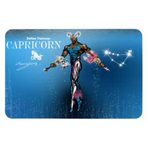 Magnet Flexible Univers Zodiac - Aimant Capricorne