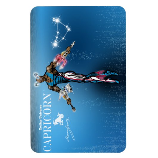 Magnet Flexible Univers Zodiac - Aimant Capricorne (Vertical)