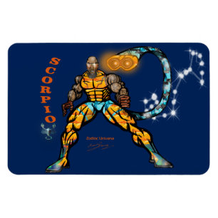 Magnet Flexible Univers Zodiac - Aimant Scorpio