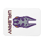 Magnet Flexible Université d'Albany Great Danes (Horizontal)