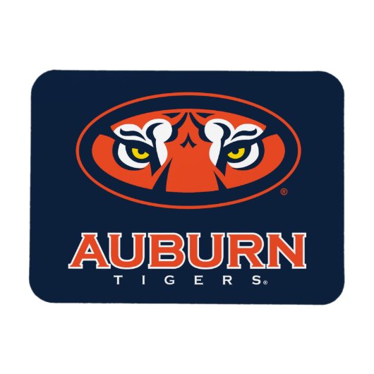 Magnet Flexible Université d'Auburn | Auburn Tigers (Horizontal)