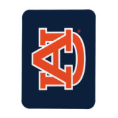 Magnet Flexible Université d'Auburn | Auburn UA Logo (Vertical)
