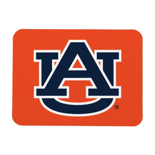 Magnet Flexible Université d'Auburn | Auburn UA Logo (Horizontal)