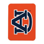 Magnet Flexible Université d'Auburn | Auburn UA Logo (Vertical)
