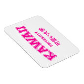 MAGNET FLEXIBLE UNIVERSITÉ DE KAWAII (Côté Droit)