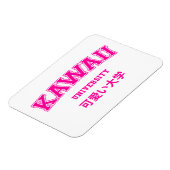 MAGNET FLEXIBLE UNIVERSITÉ DE KAWAII (Côté Gauche)