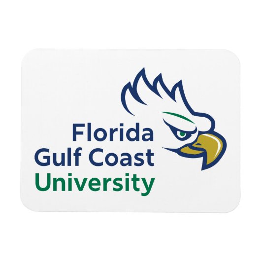 Magnet Flexible Université de la côte du golfe de Floride | FGCU A (Horizontal)