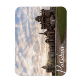 Magnet Flexible Université de Potsdam au coucher du soleil en Alle (Vertical)