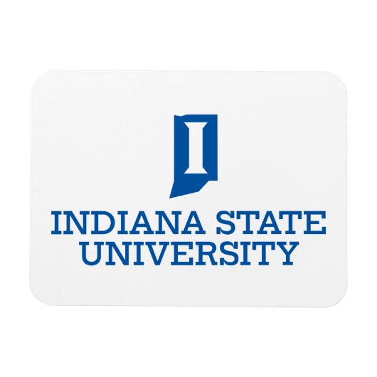Magnet Flexible Université d'État de l'Indiana (Horizontal)
